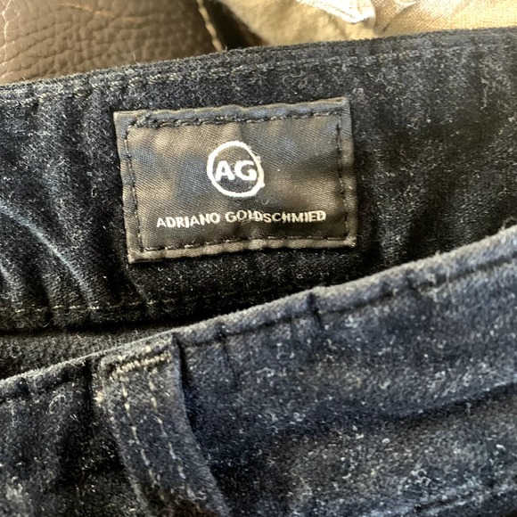 AG Adriano Goldschmied The Farrah Skinny High Rise Skinny Jeans In Black Size 27 - Picture 10 of 12